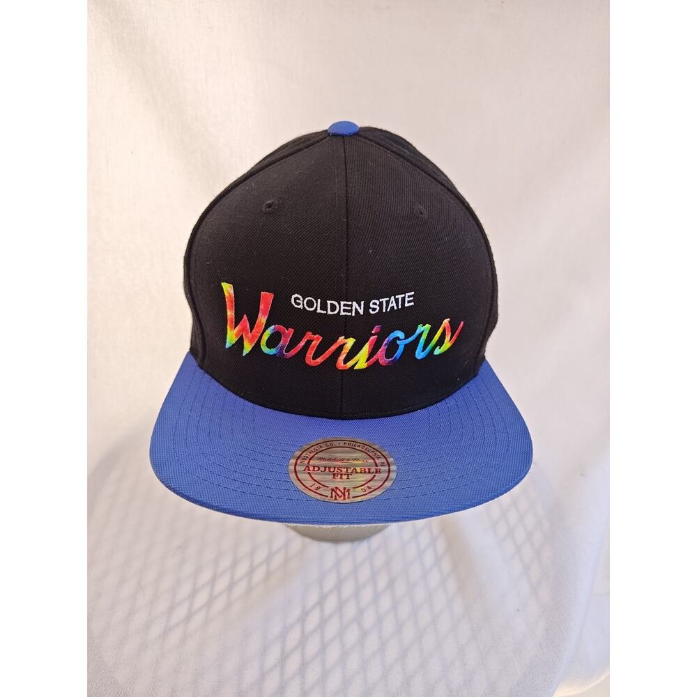 Golden‎ State Warriors New Era Steph Curry Jimmy Script Hat Black Snapback NBA